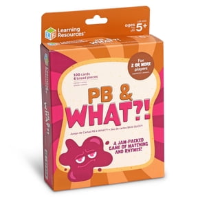 Learning Resources PB & What? - Reading Readiness, Language Development, Ages 5+