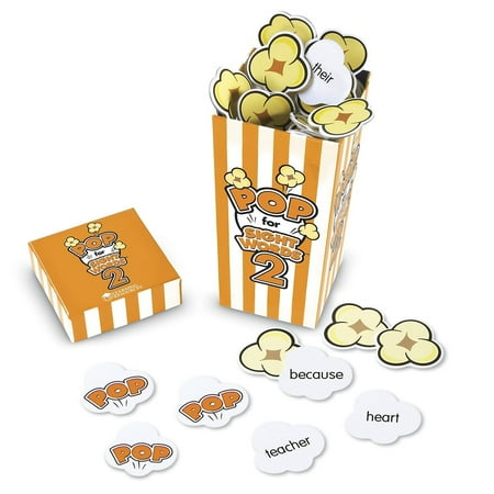 Learning Resources POP for Sight Words Reading Game with Companion Cards,Multicolor,100 Pieces price history and forecast - Learning Resources LER8630
