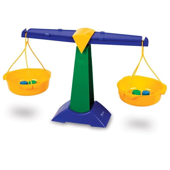 Learning Resources Pan Balance, Detachable Buckets, Math Manipulatives, Ages 3+, LER0897