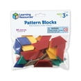 thumbnail image 1 of Learning Resources Pattern Blocks Smart Pack, Developmental Toy, Shapes, Patterns, 50 Pieces, 1 of 3