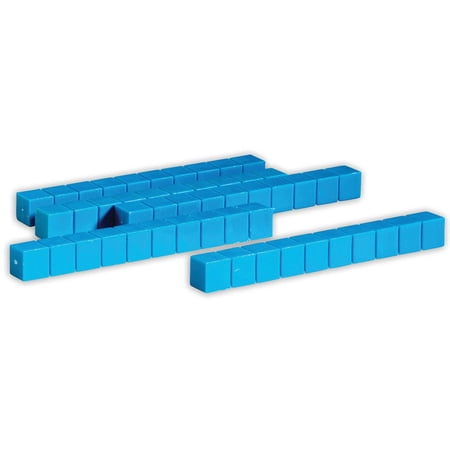 Learning Resources Plastic Base Ten Rods, 50 Pieces