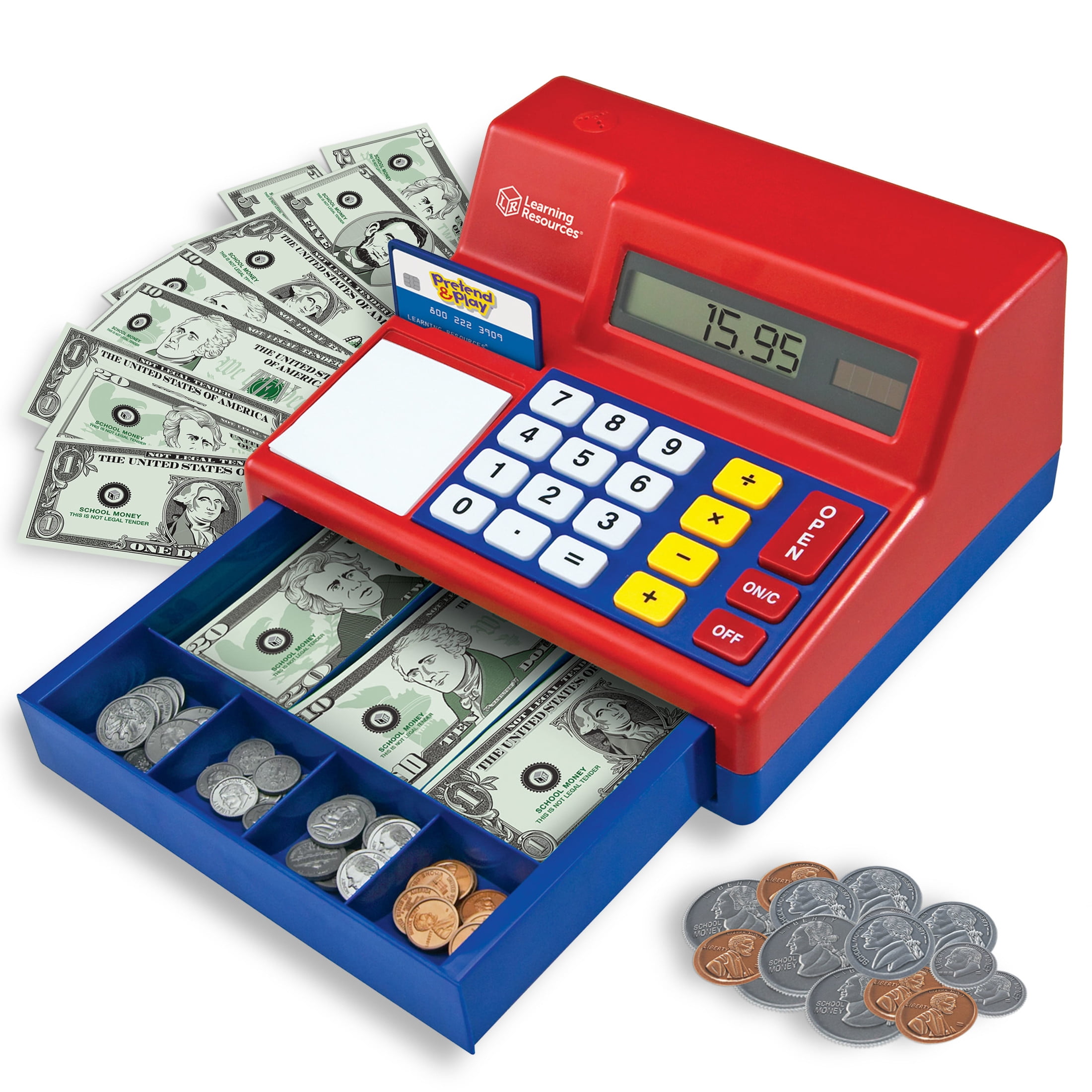 Pretend & Play Pretend Calculator/Cash Register - Theme/Subject: Learning - Skill Learning: Imagination, Money, Mathematics - 3-8 Year Pretend & Play Pretend Calculator/Cash Register - Theme/Subject: Learning - Skill Learning: Imagination, Money, Mathematics - 3-8 Year