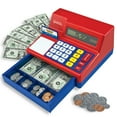 thumbnail interactive-video image 1 of Learning Resources Pretend & Play Calculator Cash Register, Gift for Kids, Ages 3 +, 1 of 8