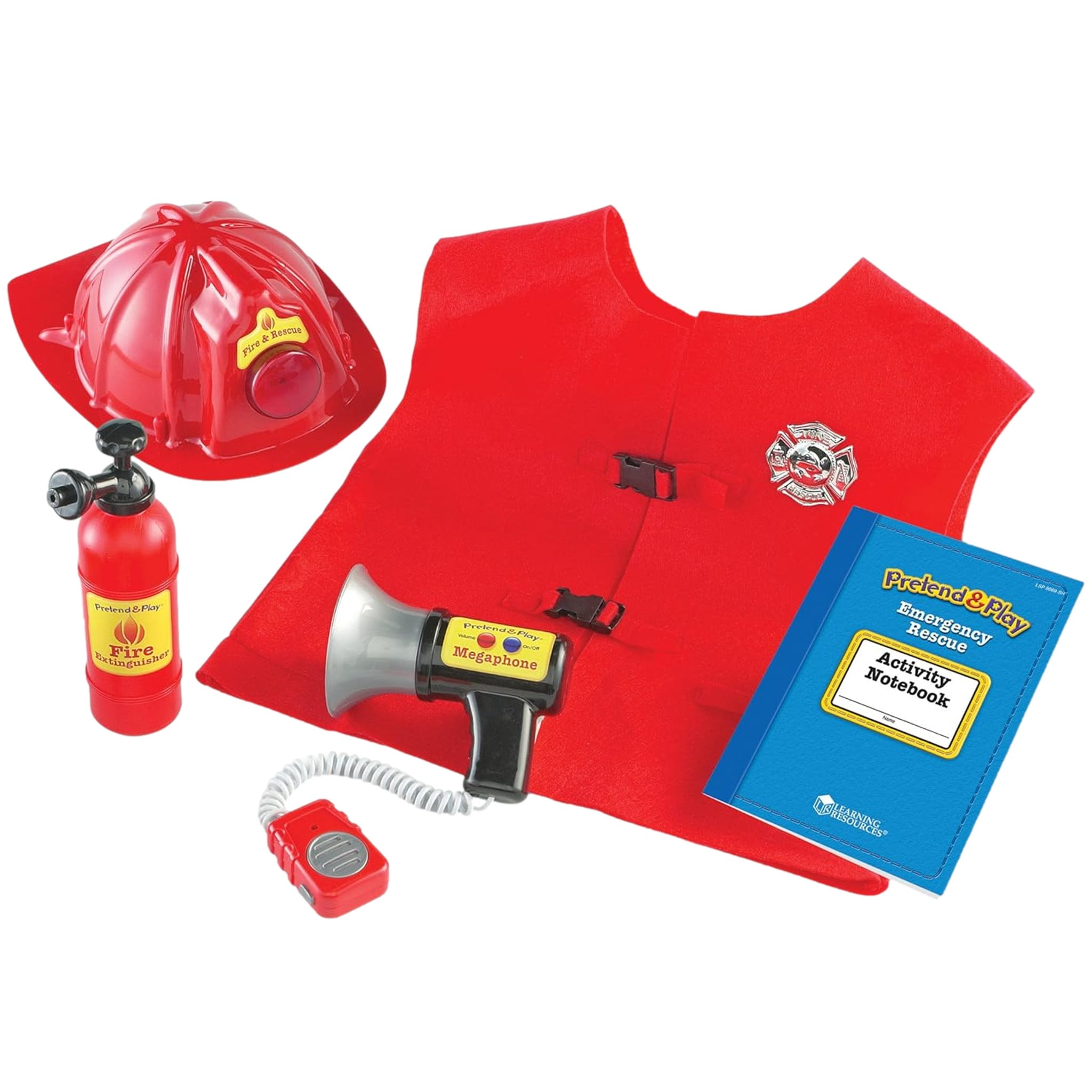 Learning Resources Pretend & Play Emergency Rescue 6 piece Playset