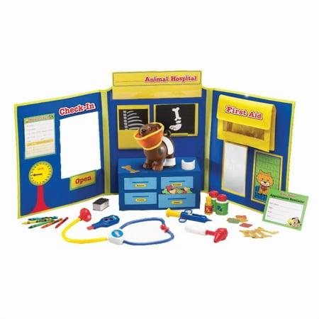 Learning Resources Pretend and Play Animal Hospital, Set of 34