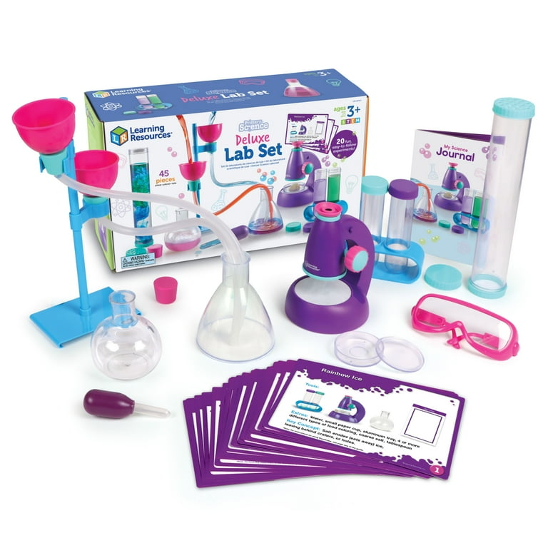 Learning Resources Primary Science Deluxe Lab Set, Experiments for