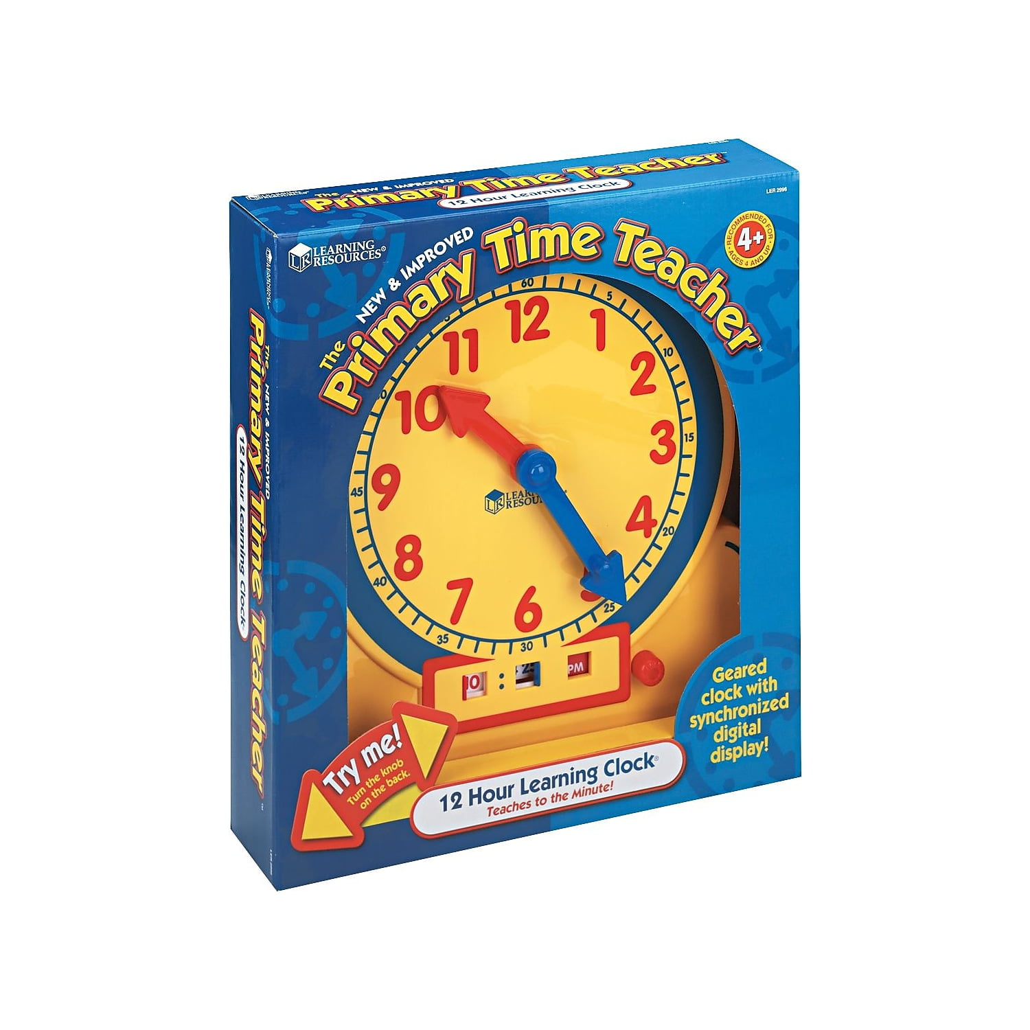 Learning Resources Primary Time Teacher 12 Hour Clock