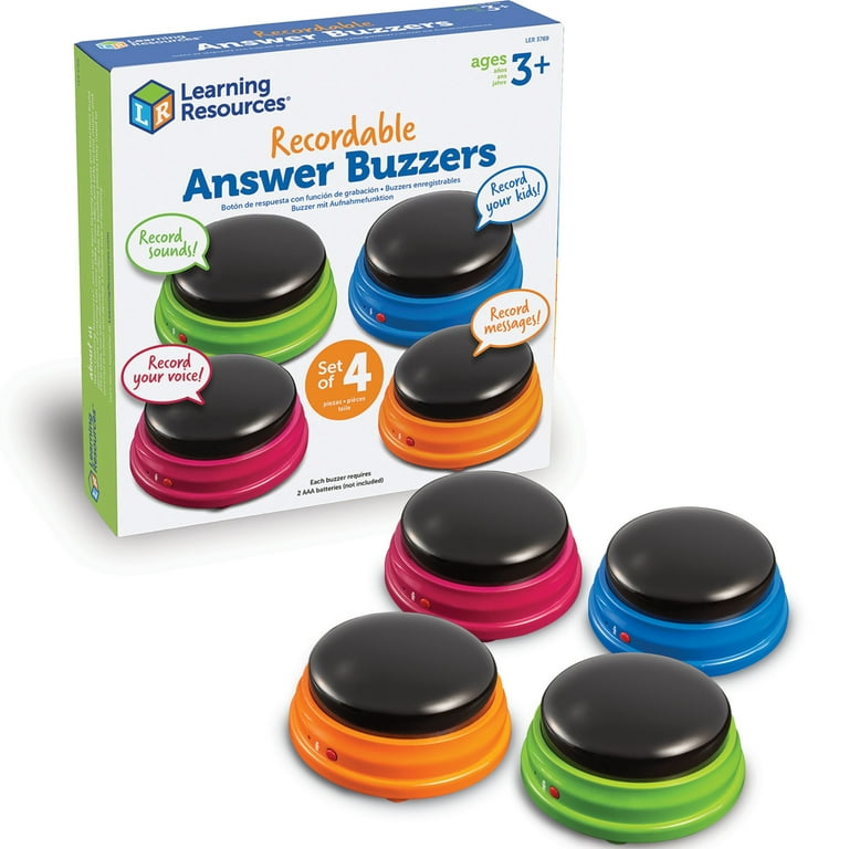 Jeu de 4 Buzzers sons et lumière - N/A - 0.00