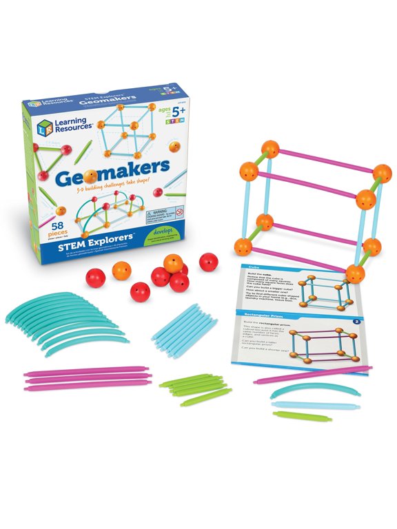 STEM Explorers Geomakers - Shapes for Kids Ages 5