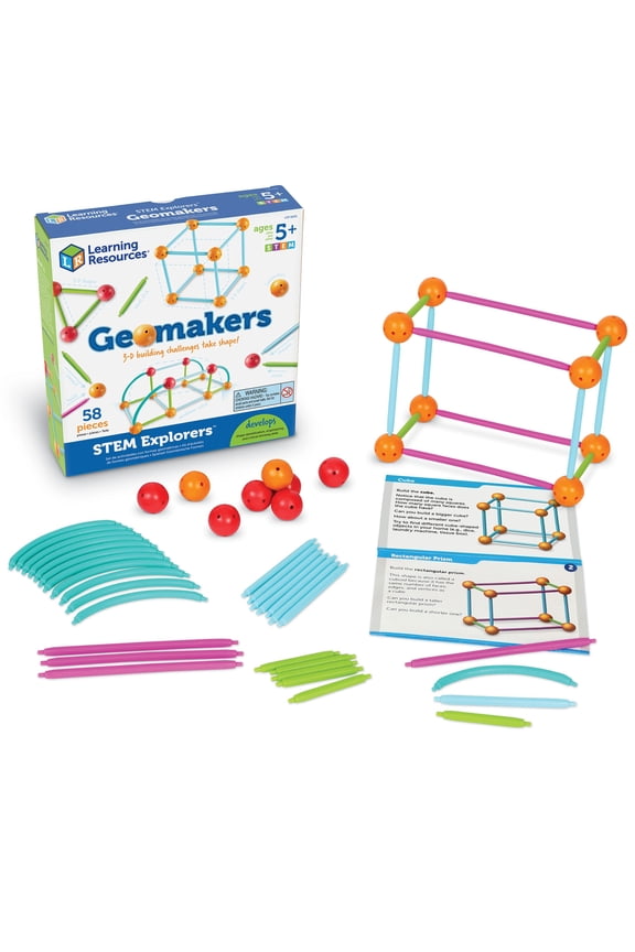 STEM Explorers Geomakers -  Shapes for Kids Ages 5