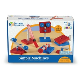 Learning Resources Simple Machines Set, STEM Building Toys, Ages 8+