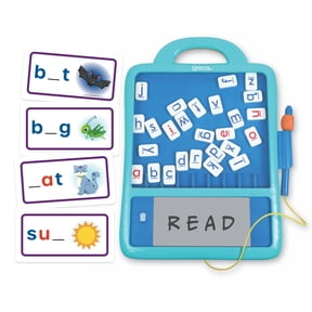 Learning Resources Skill Builders Magnetic Word Builder, Puzzle Board, Ages 7+