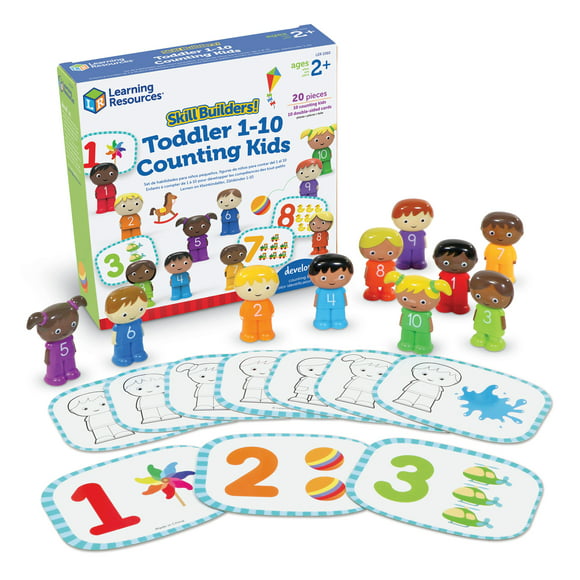 Learning Resources Skill Builders! Toddler 1-10 Counting Kids - Preschool Math Games Boys and Girls Ages 2+