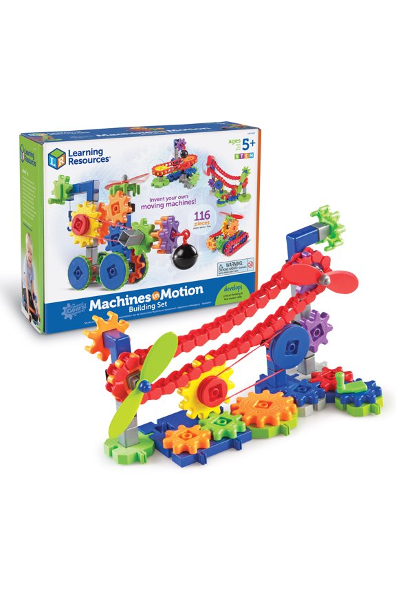 Gears! Gears! Gears! Machines in Motion - Building Toys, Ages 5+