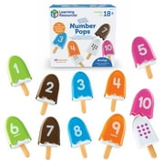 Learning Resources Smart Snacks Number Pops Set, Preschool Toys, Ages 2+
