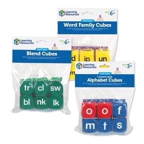 Learning Resources Phonics Cubes Class Set - Alphabet and Letter Recognition, Ages 6+