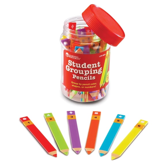 Learning Resources Student Grouping Pencils, Classroom Supplies