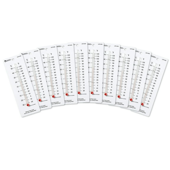 Learning Resources Student Thermometers, Classroom Supplies, Ages 3+