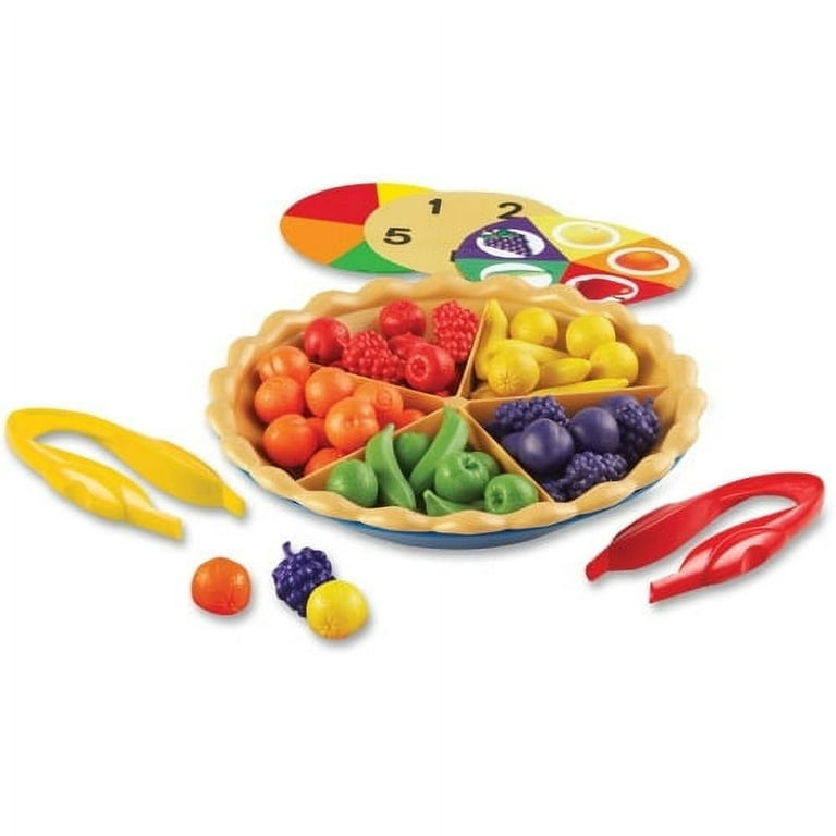 Learning Resources Super Sorting Pie - Skill Learning: Sorting, Motor Skills - 3-6 Year
