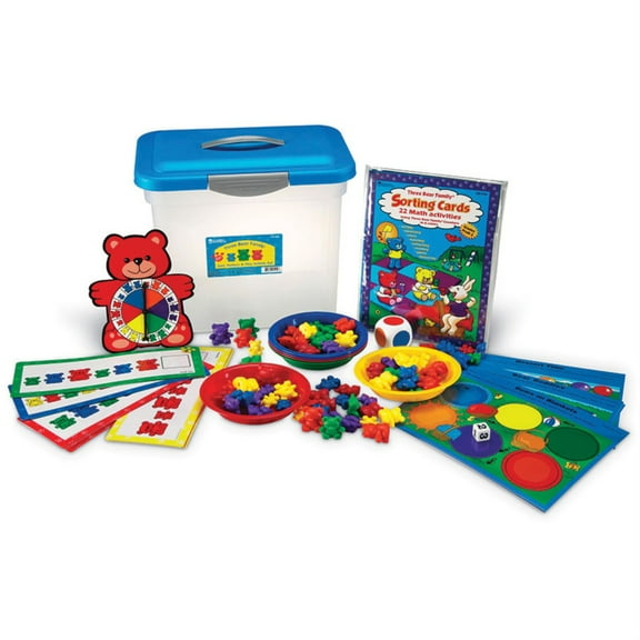 Learning Resources Three Bear Family Sort, Pattern & Play Activity Set