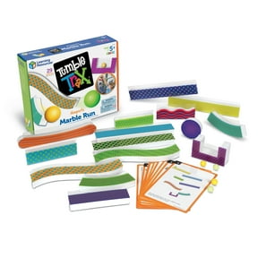 Learning Resources Tumble Trax Magnetic Marble Run, Engineering Toys, Ages 5+