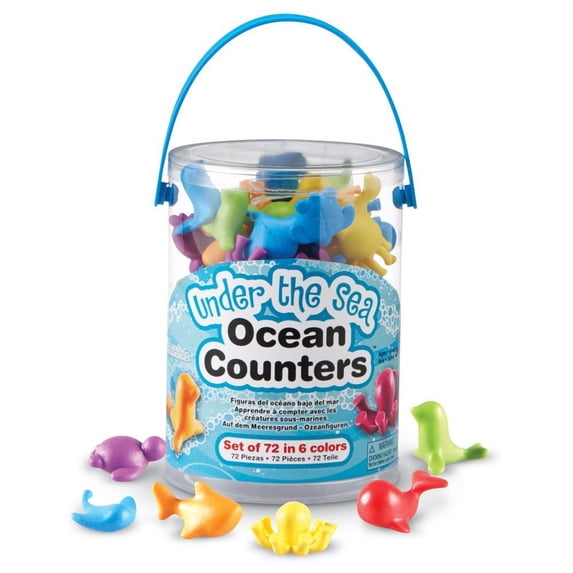 Learning Resources Under The Sea Ocean Counters, Ages 3+