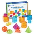 thumbnail image 1 of Learning Resources  View-Thru Geometric Solids  Classroom Must Haves,  Ages 8+, 1 of 5