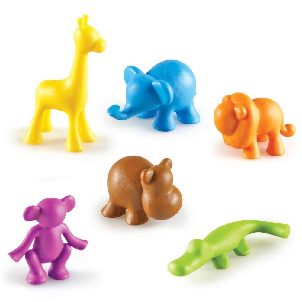 Learning Resources Wild About Animals Jungle Counters, Set of 72