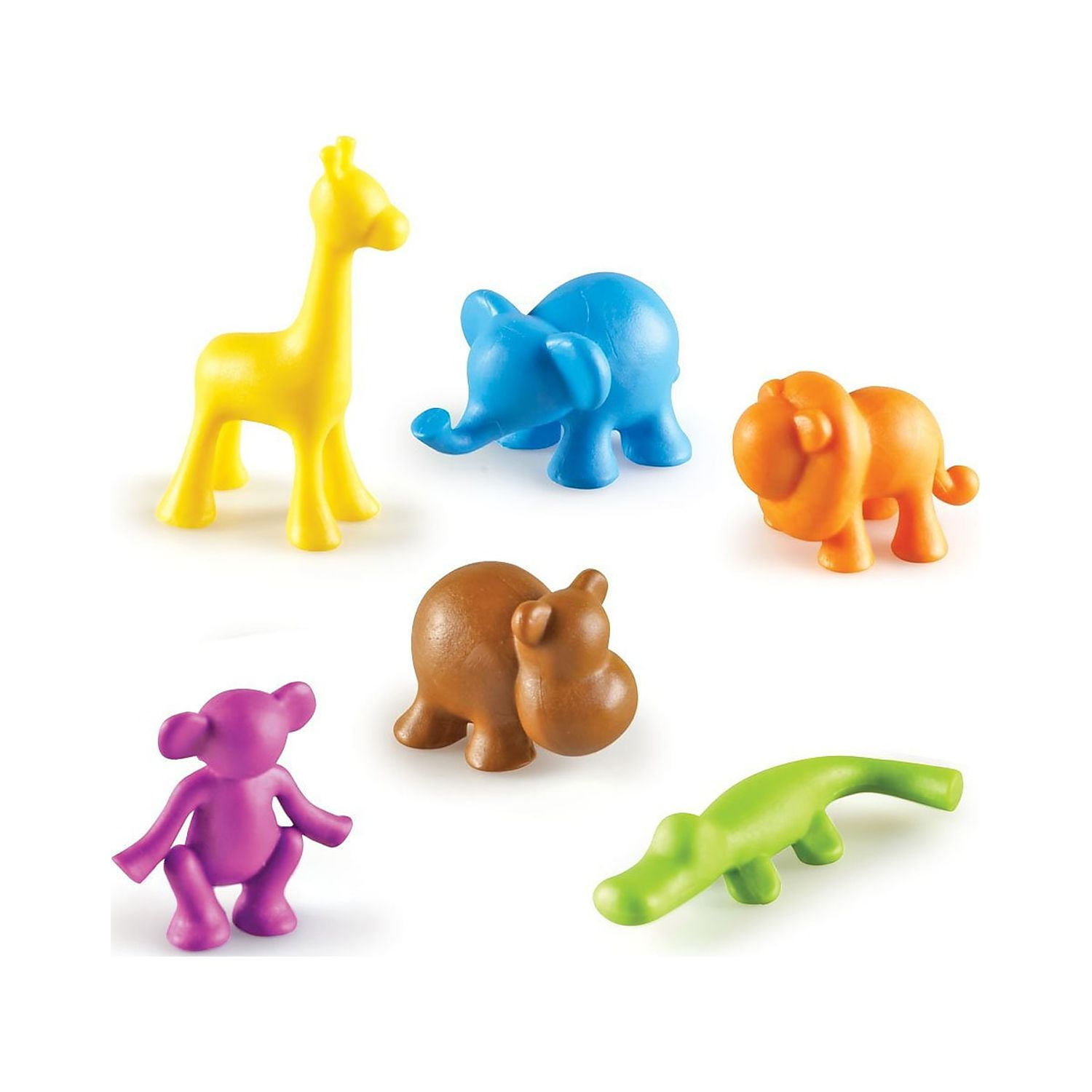 Learning Resources Jumbo Jungle Animals, Preschool Learning Toy, Boys  Girls, Ages 2,3,4+ 