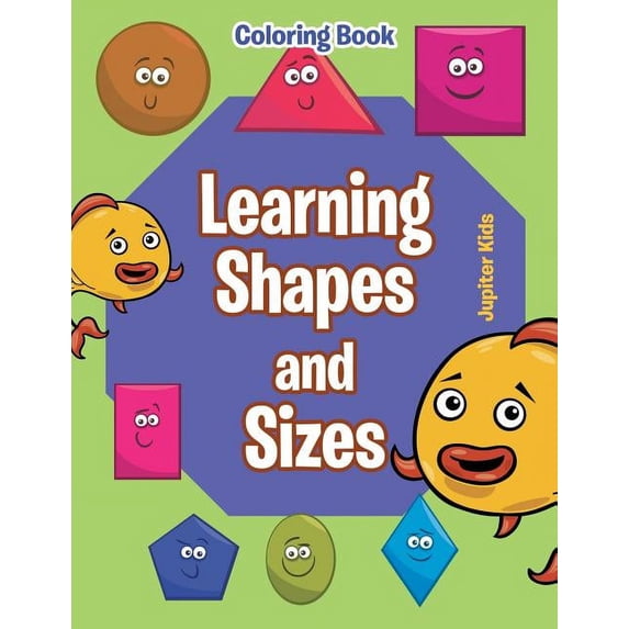 Learning Shapes and Sizes Coloring Book, (Paperback)