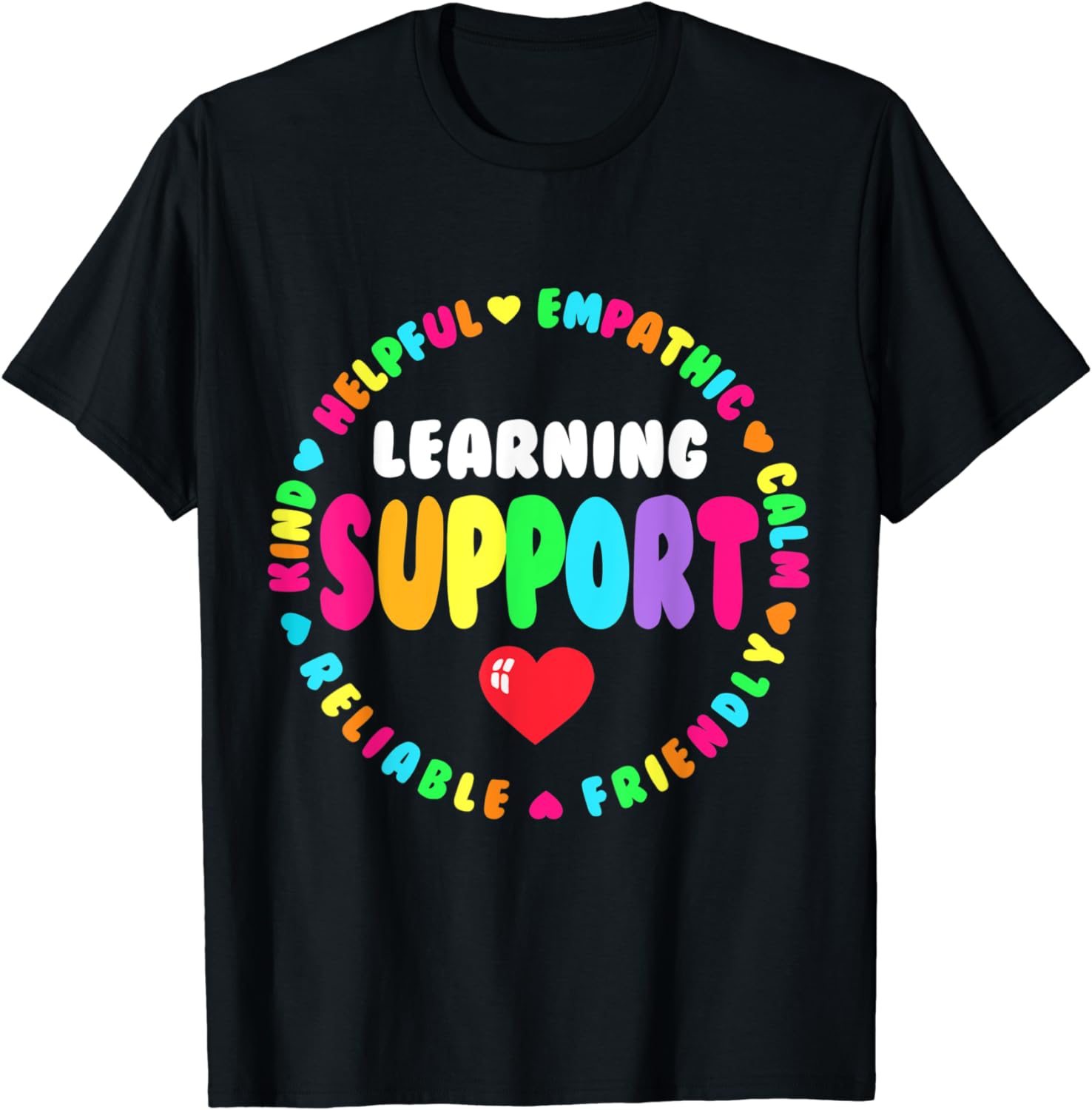 Learning Support Squad Teacher SPED Teacher & Special ED TShirt