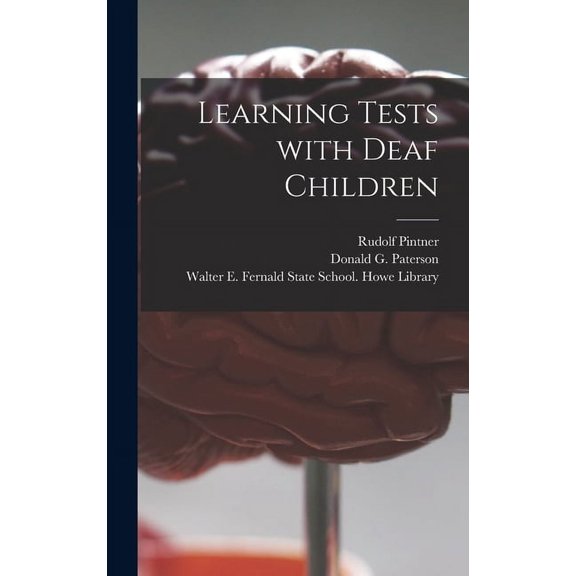 Learning Tests With Deaf Children (Hardcover)