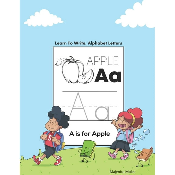 Learning To Write: Alphabet Letters (Paperback)