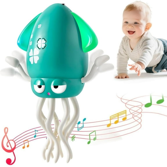 Baby Crawling Toys 6-12 Months, Learning Toys for Toddler 1 Years Old, Baby Toys for 12 24 Months, Light Up Musical Toys
