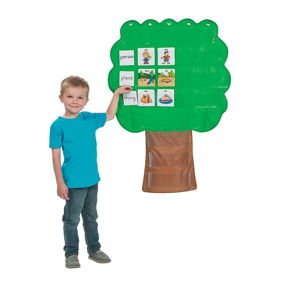 Learning Tree Pocket Chart - Educational - 1 Piece