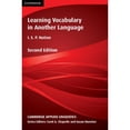 thumbnail image 1 of Pre-Owned Learning Vocabulary in Another Language (Paperback) 1107623022 9781107623026, 1 of 1