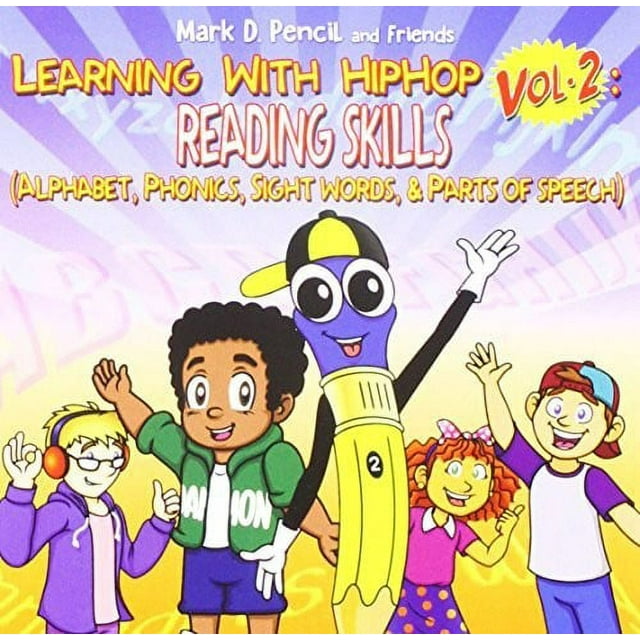 Learning With Hip Hop, Vol. 2 Reading Skills (Alphabet, Phonics,Sight