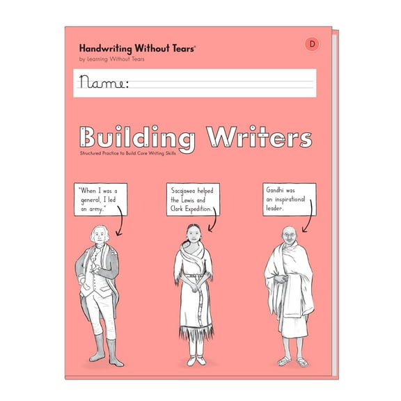Learning Without Tears : Building Writers 3rd Grade Student Workbook, 88 Pages