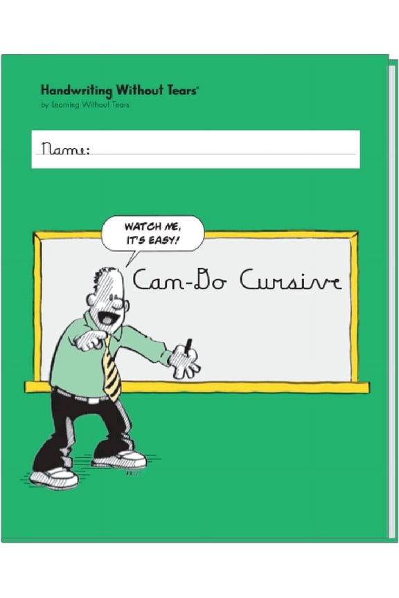 Handwriting Without Tears : Can-Do Cursive 5th Grade Cursive Handwriting Workbook (96 Pages)