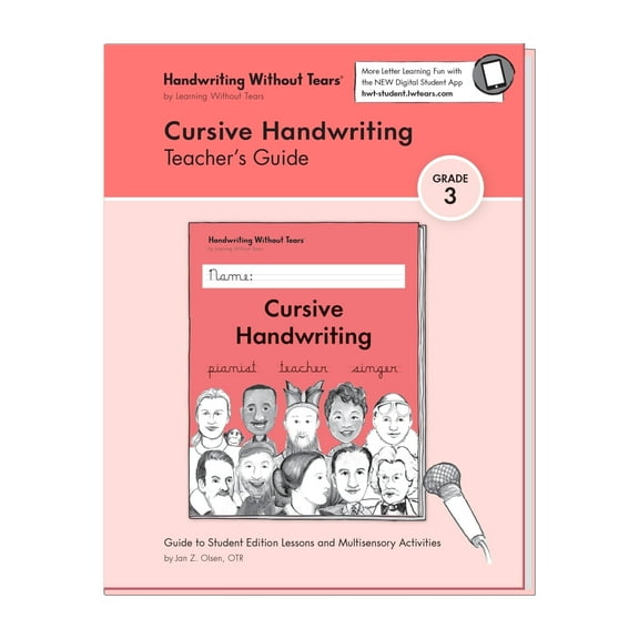 Handwriting Without Tears - Cursive Handwriting Teacher's Guide, 3rd Grade