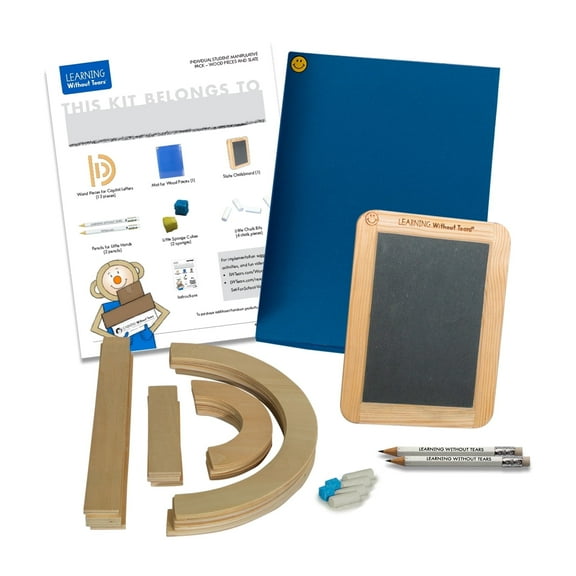 Learning Without Tears Hands-On Student Pack for Building and Practicing Capital Letters and Numbers