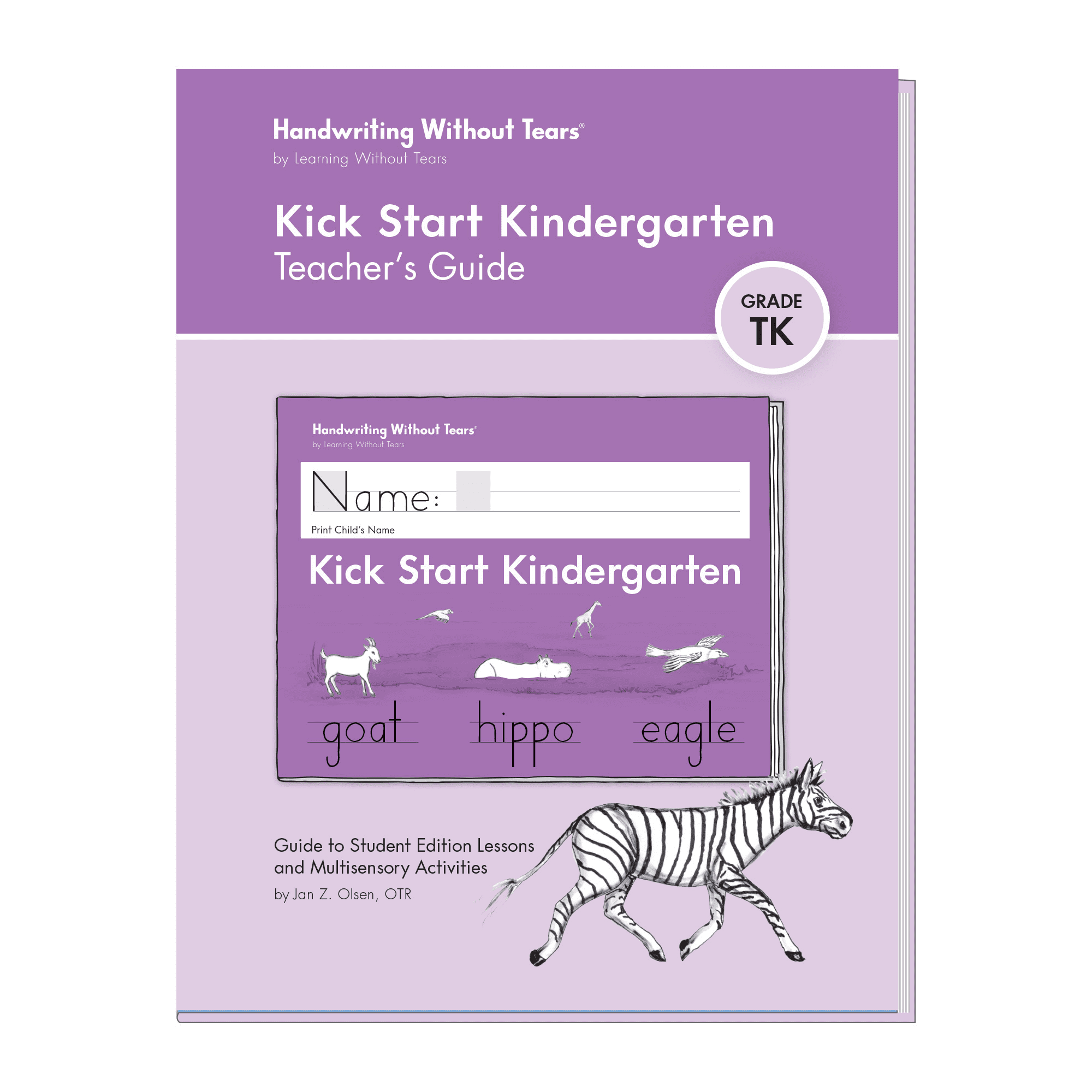 Handwriting Without Tears - Kick Start Kindergarten Teacher's Guide ...