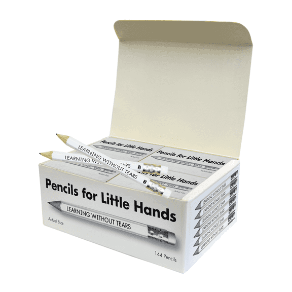 Learning Without Tears Pencils for Little Hands, Pre-Sharpened Bulk Pack of 144 Pencils