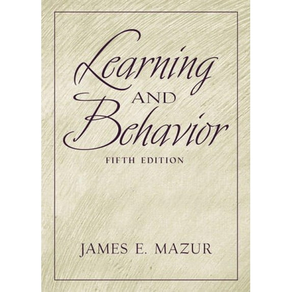 Pre-Owned Learning and Behavior Paperback