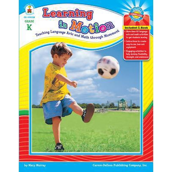 Pre-Owned Learning in Motion, Grade K: Teaching Language Arts and Math Through Movement (Paperback) 1600220665 9781600220661