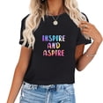thumbnail image 1 of Learning is Cool Back to School Gifts Stylish Women's Graphic Tee for a Casual Look this Summer, 1 of 5