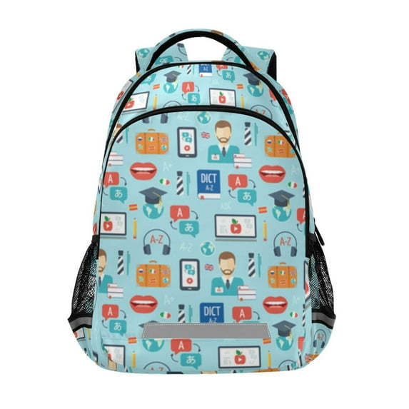 Learning languages global fun Backpacks with Safety Reflective Strips ...