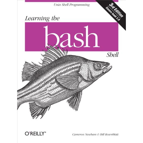 Pre-Owned Learning the bash Shell (Paperback) 0596009658 9780596009656