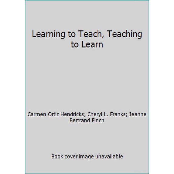 Pre-Owned Learning to Teach, Teaching to Learn: A Guide for Aocial Work Field Education (Paperback) 087293117X 9780872931176