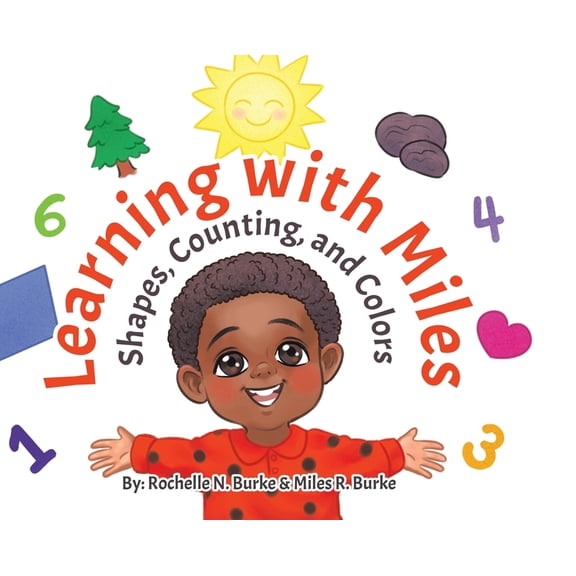 Learning with Miles: Shapes, Counting, and Colors, (Hardcover)